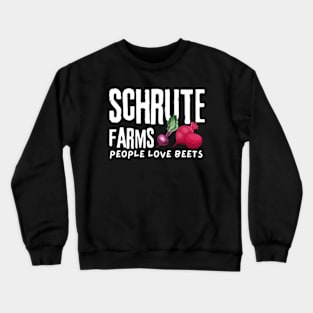 schrute farms  beets lovers Crewneck Sweatshirt